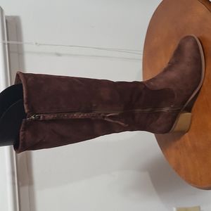 NEW Journee collection Sanora Women's Riding Boots- Brown Size 6  - Half Price!
